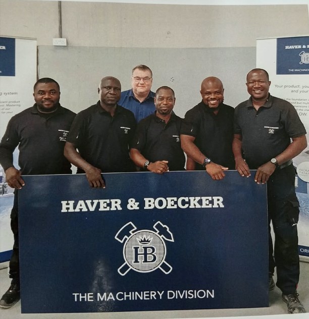 L'équipe M&MSG aux côtés de Haver & Boecker